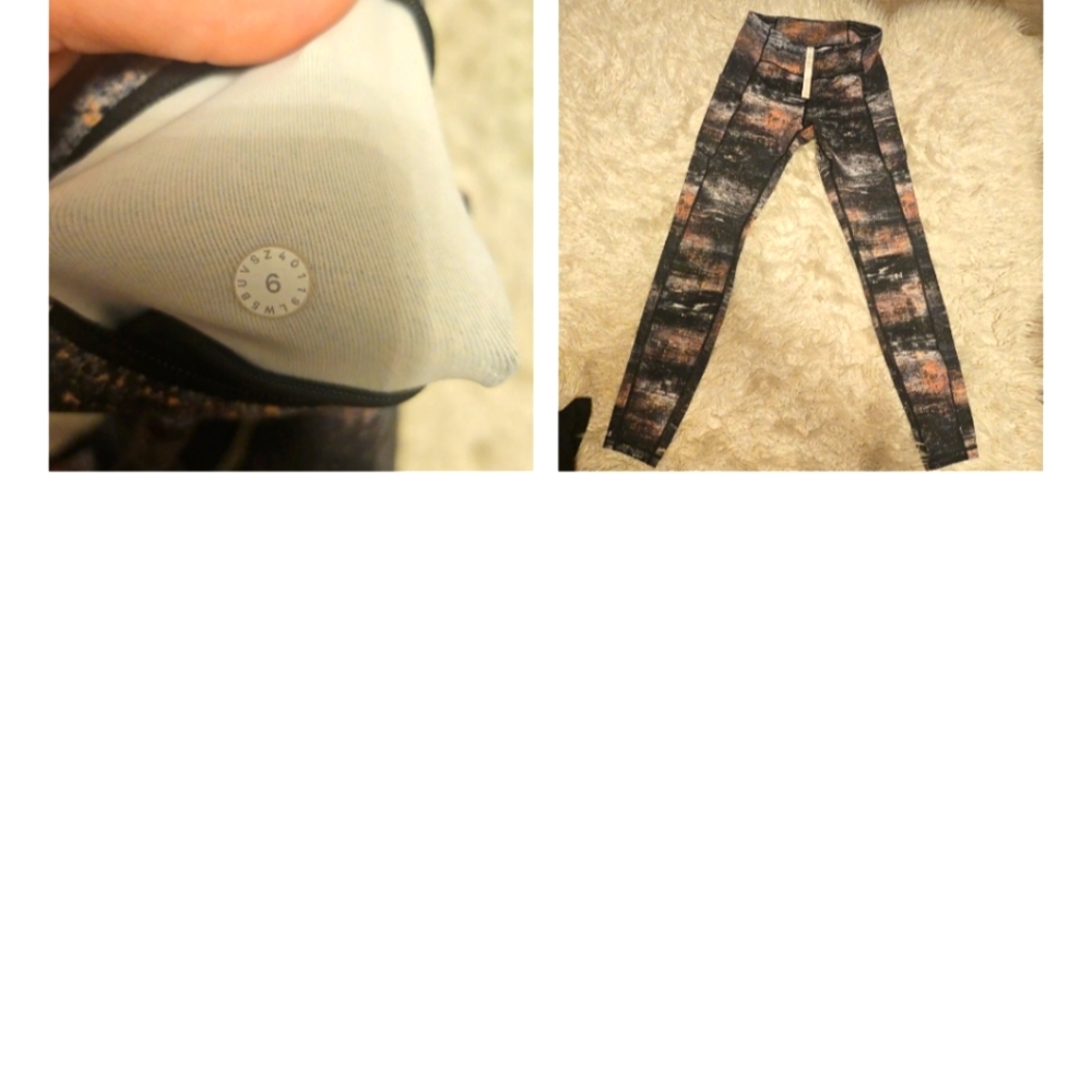 Lululemon leggings size 6